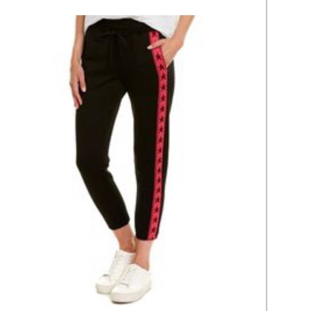 Koral Black And Pink Napo Valo Sweatpants